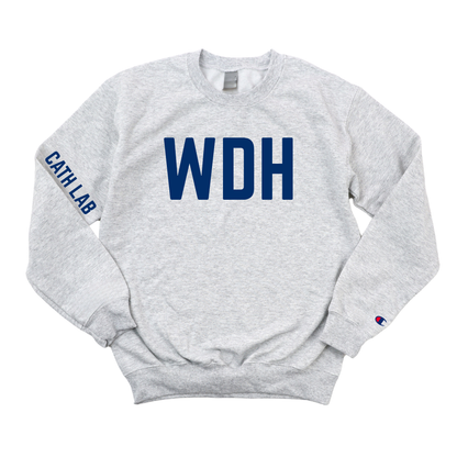 NAVY WDH CATH LAB - CHAMPION CREWNECK