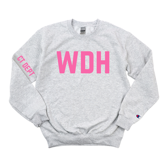 WDH CT DEPT CHAMPION CREWNECK