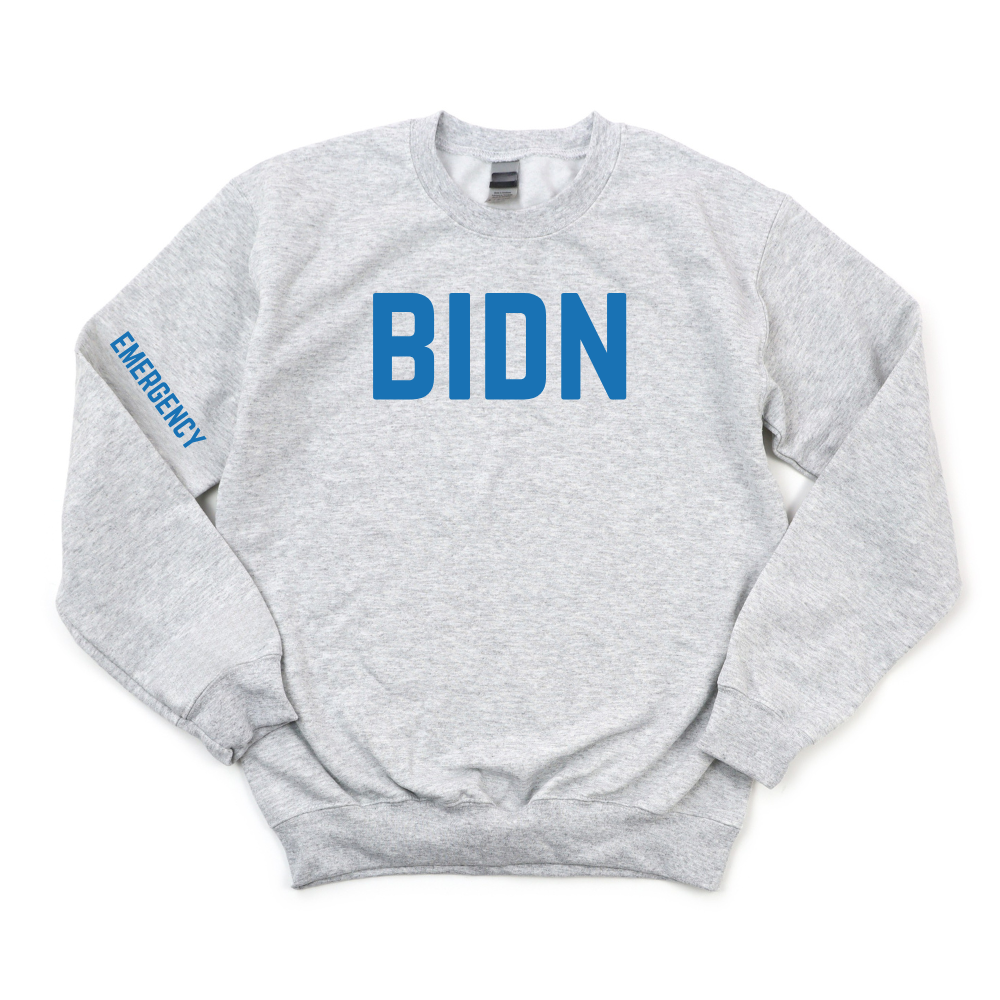 BIDN EMERGENCY CHAMPION CREWNECK