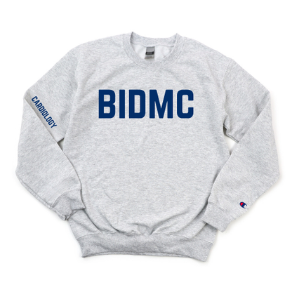 NAVY BLUE BIDMC MA CARDIOLOGY CHAMPION CREWNECK