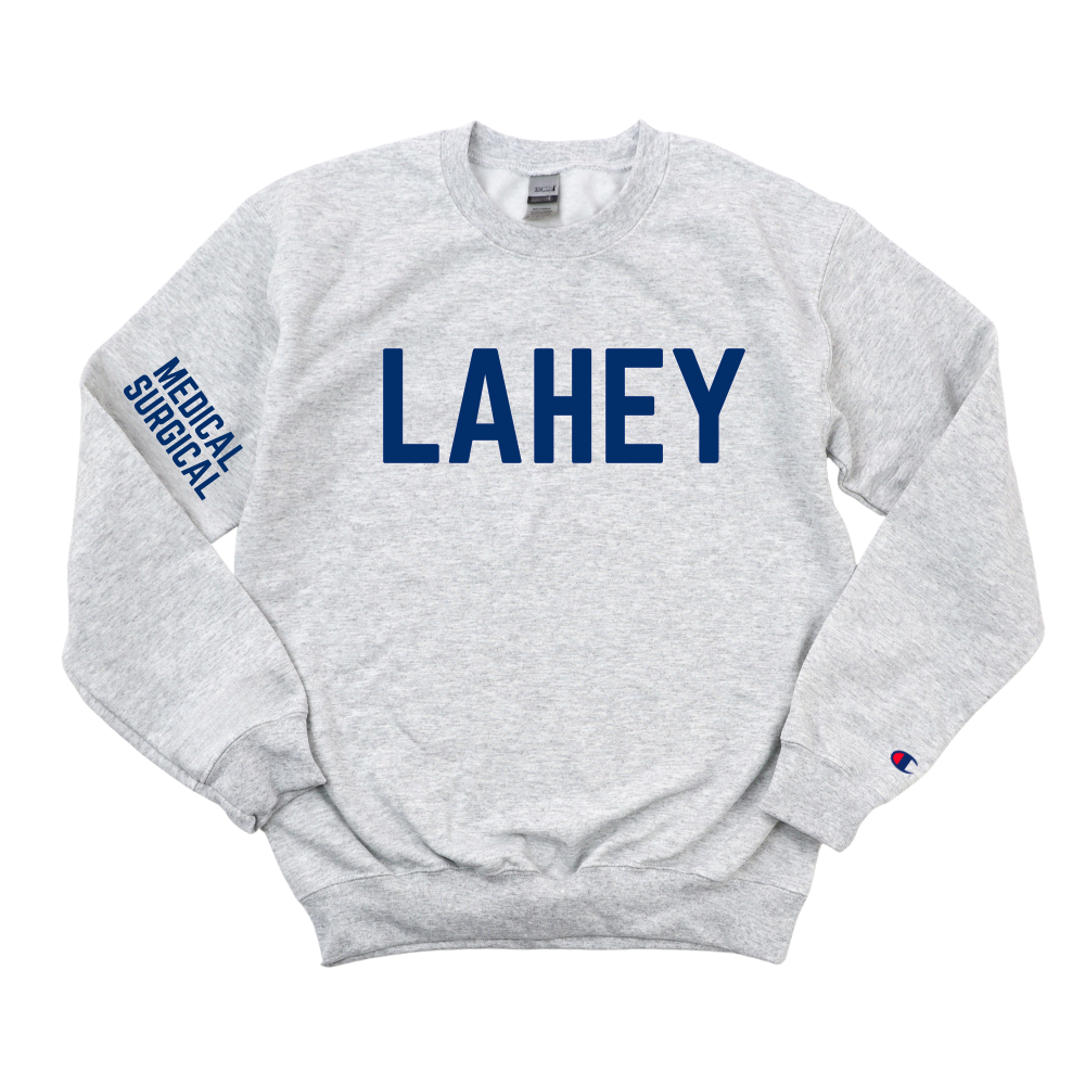 LAHEY MEDICAL-SURGICAL CHAMPION CREWNECK