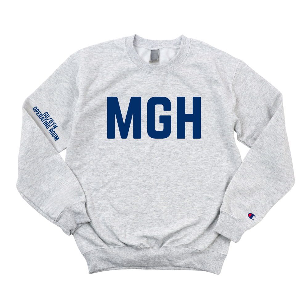 NAVY MGH GU/GYN OPERATING ROOM TEAM CHAMPION CREWNECK