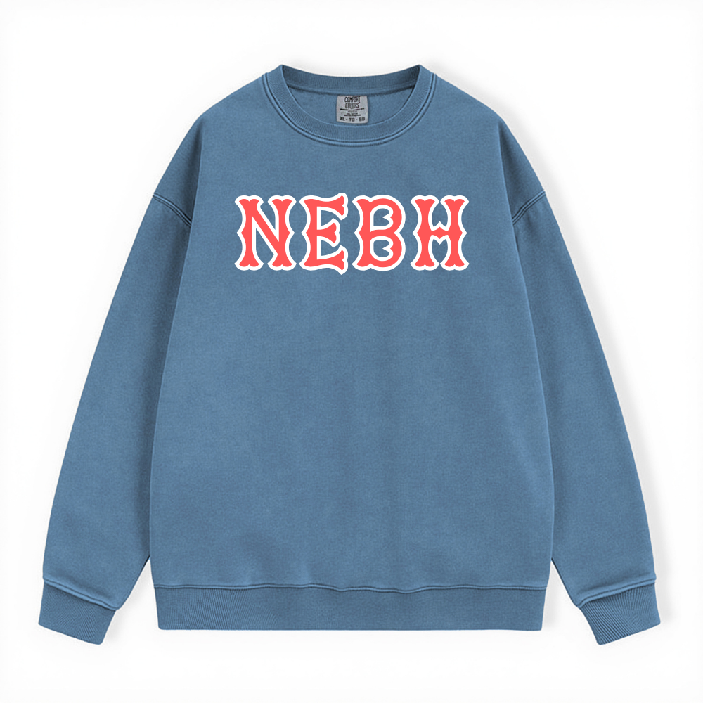 NEBH SOX LETTERS CREWNECK