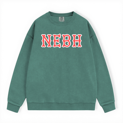 NEBH SOX LETTERS CREWNECK