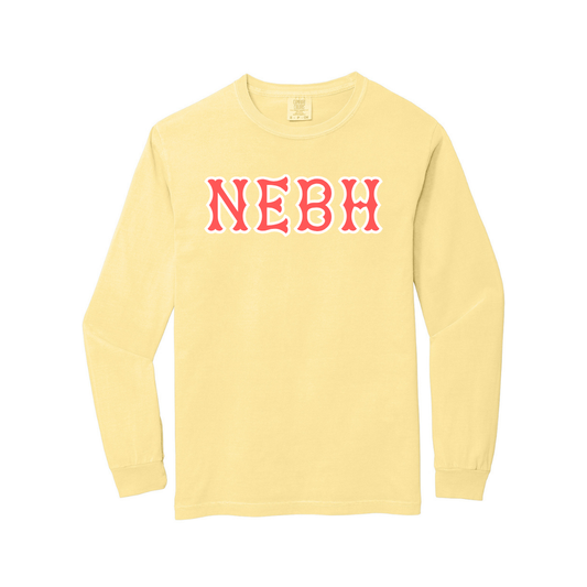 NEBH SOX LETTERS LONG SLEEVE