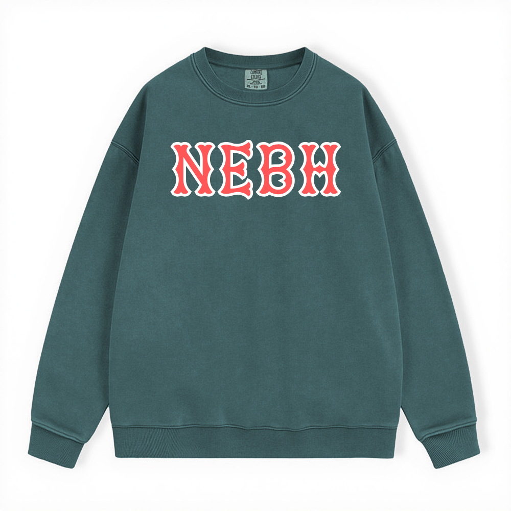 NEBH SOX LETTERS CREWNECK