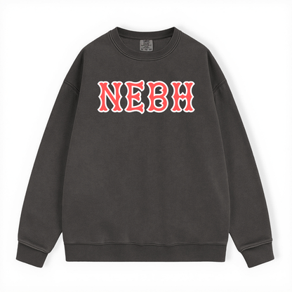 NEBH SOX LETTERS CREWNECK