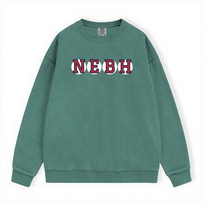 NEBH RETIRED SOX LETTERS CREWNECK