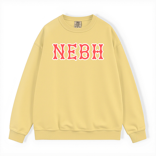 NEBH SOX LETTERS CREWNECK