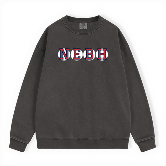 NEBH RETIRED SOX LETTERS CREWNECK