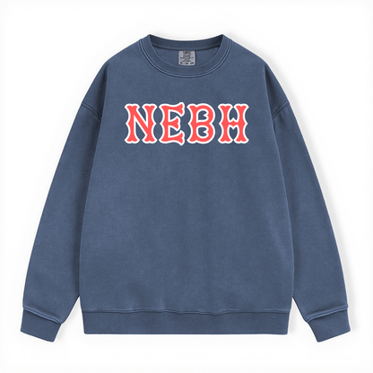 NEBH SOX LETTERS CREWNECK