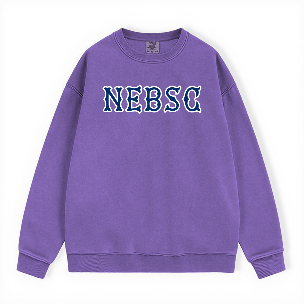 NEBSC NAVY SOX LETTERS CREWNECK