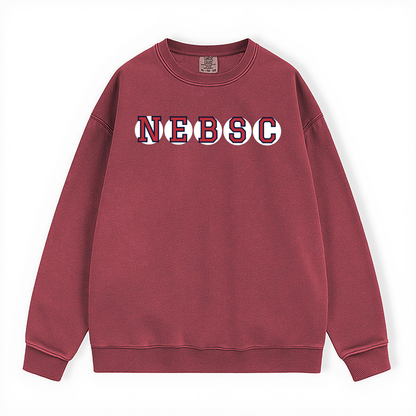 NEBSC RETIRED SOX LETTER CREWNECK