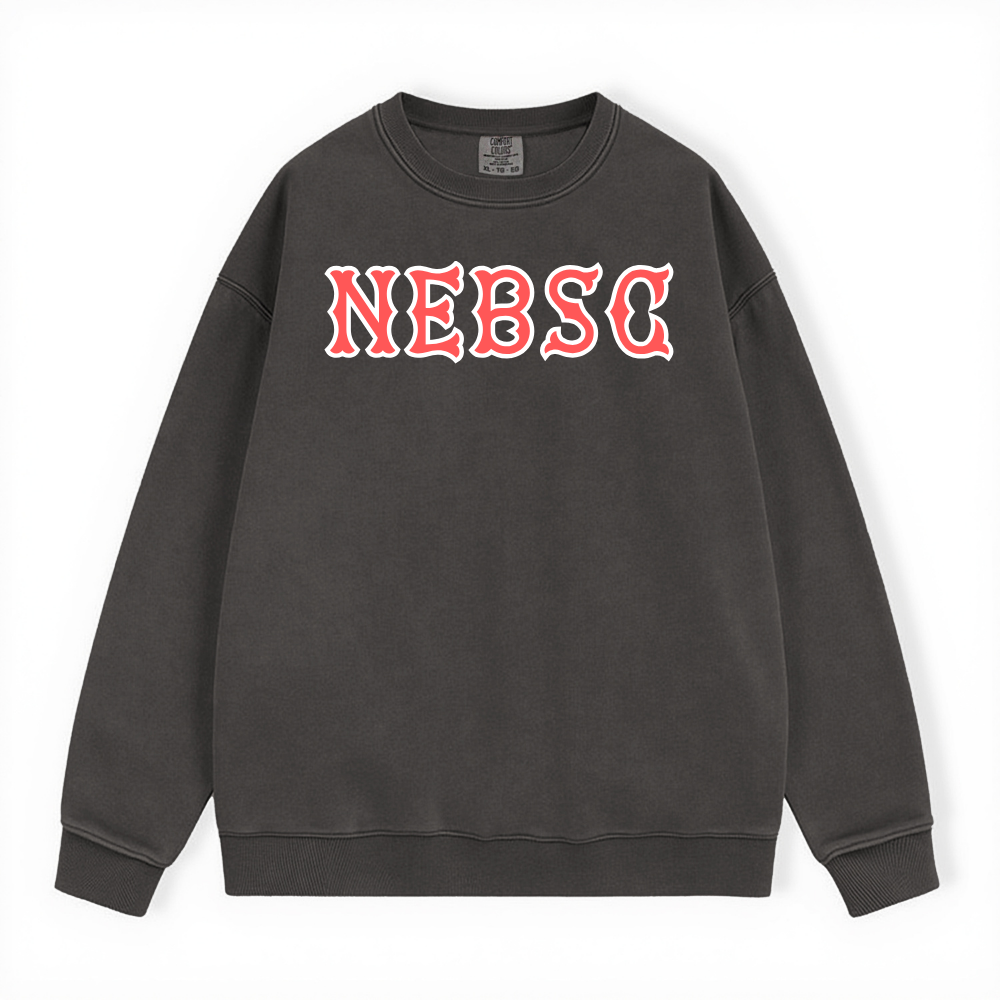 NEBSC SOX LETTERS CREWNECK