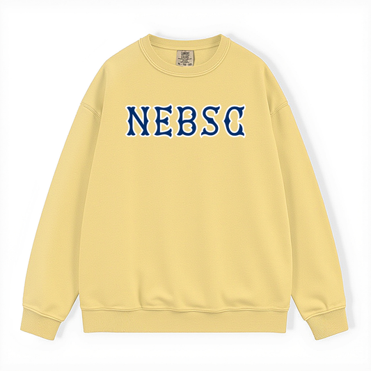NEBSC NAVY SOX LETTERS CREWNECK