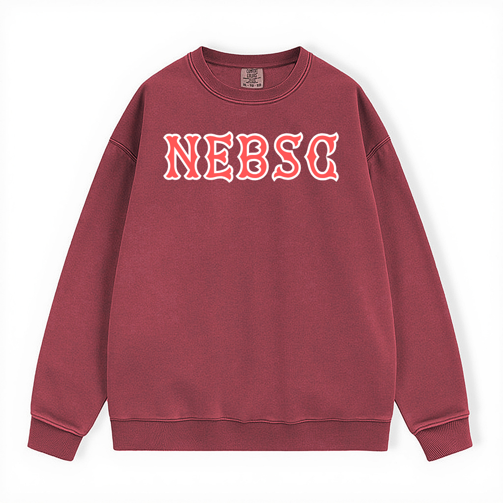 NEBSC SOX LETTERS CREWNECK