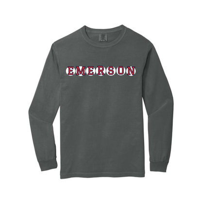EMERSON  RETIRED SOX LETTERS LONG SLEEVE