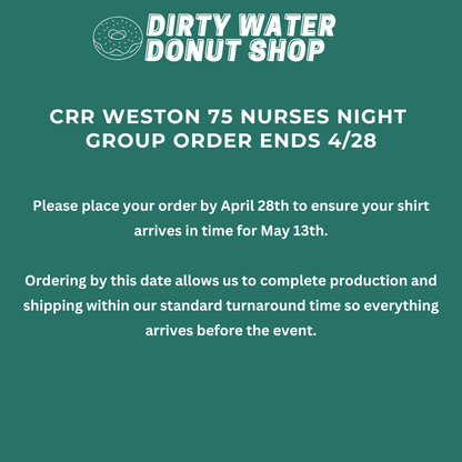 CRR WESTON 75 NURSES NIGHT CREWNECK