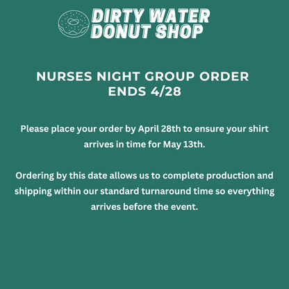 CHILDREN'S 10 BERTHIAUME NURSES NIGHT TEE