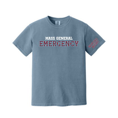 MGH EMERGENCY NURSES NIGHT COMFORT COLORS T-SHIRT - CLEARANCE