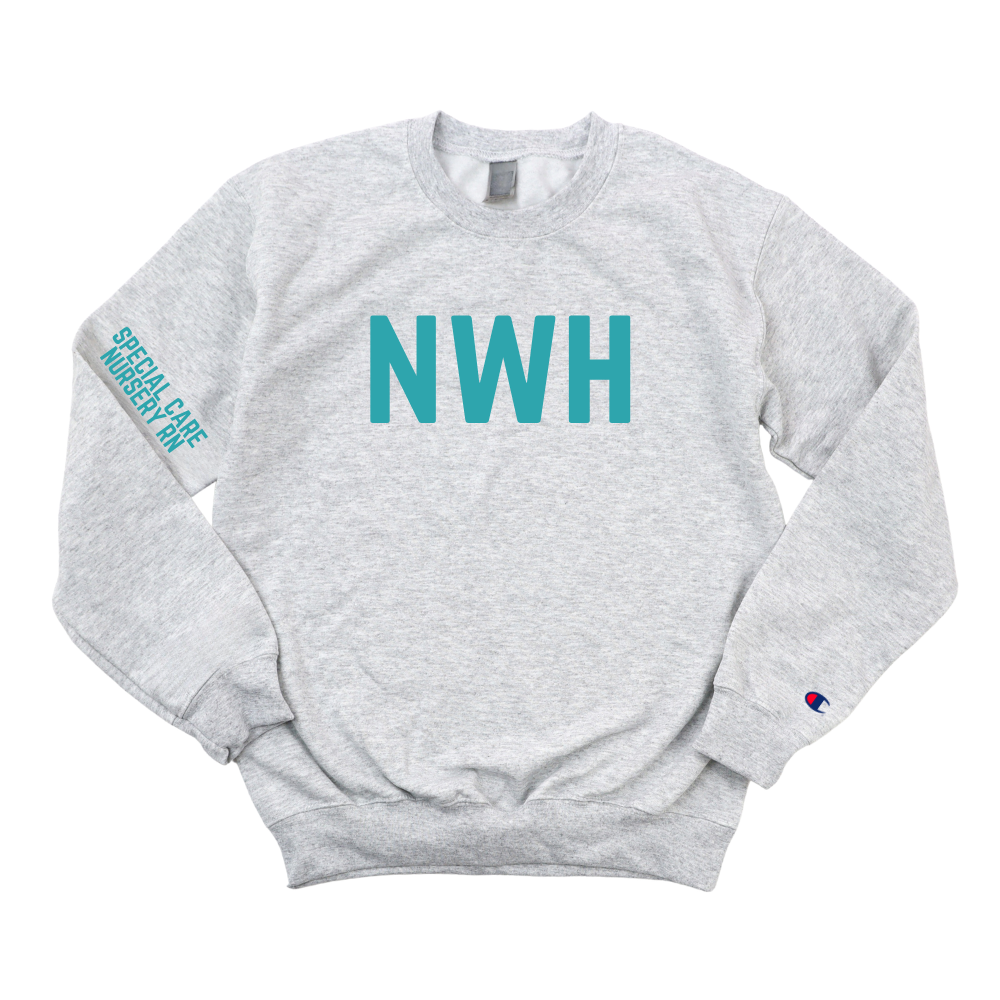 NWH SPECIAL CARE NURSERY RN CHAMPION CREWNECK