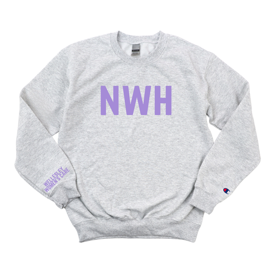 LILAC NWH OB/GYN -  WELLESLY WOMEN'S CARE CHAMPION CREWNECK