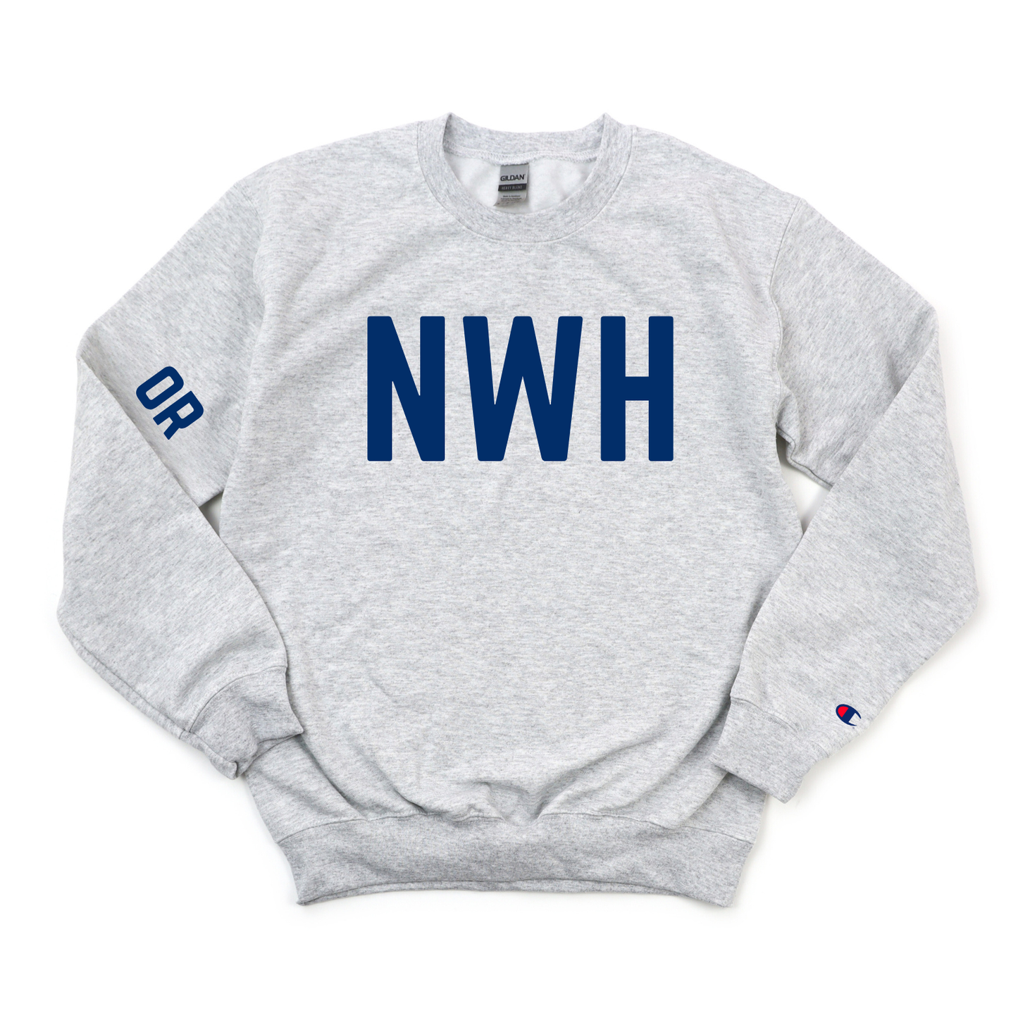 NAVY NWH OR CHAMPION CREWNECK