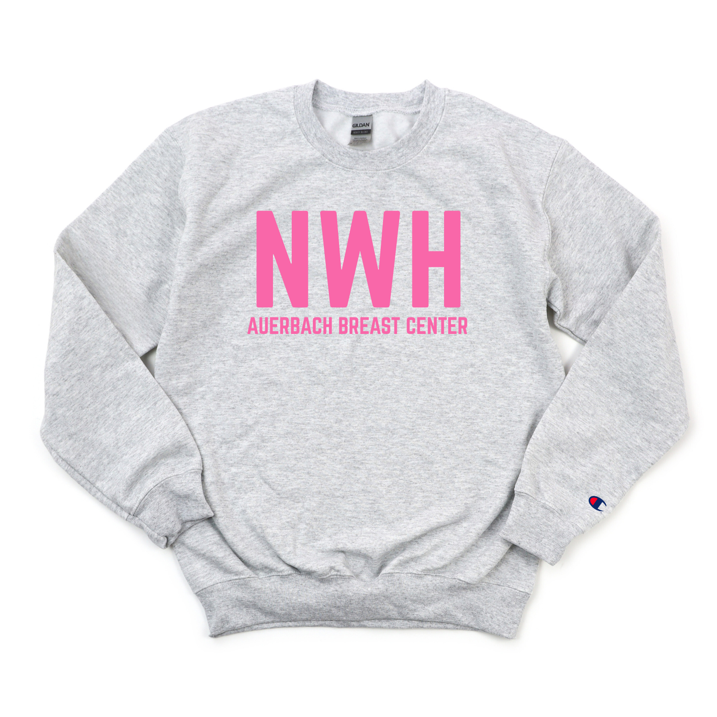 PINK NWH AUERBACH BREAST CENTER CREWNECK