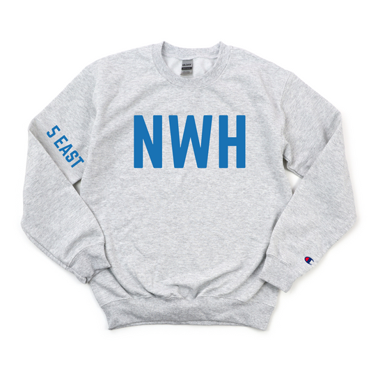 ROYAL BLUE NWH 5 EAST CHAMPION CREWNECK