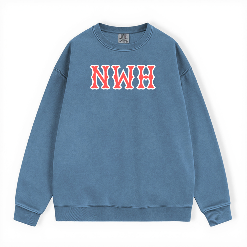 NWH SOX LETTERS CREWNECK