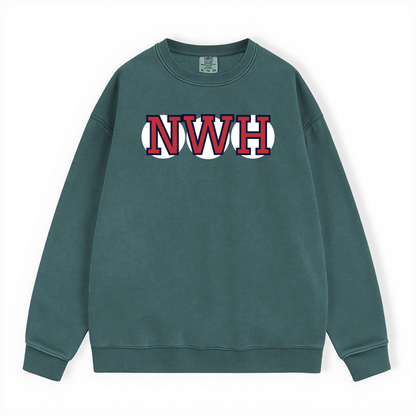 NWH RETIRED SOX LETTERS CREWNECK