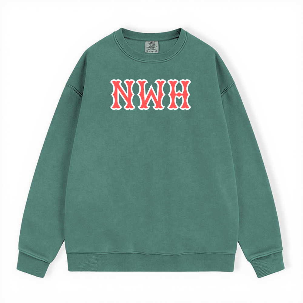 NWH SOX LETTERS CREWNECK