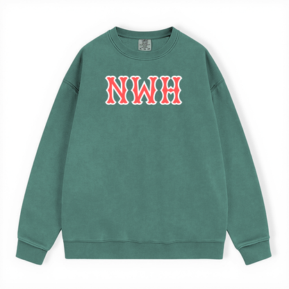 NWH SOX LETTERS CREWNECK