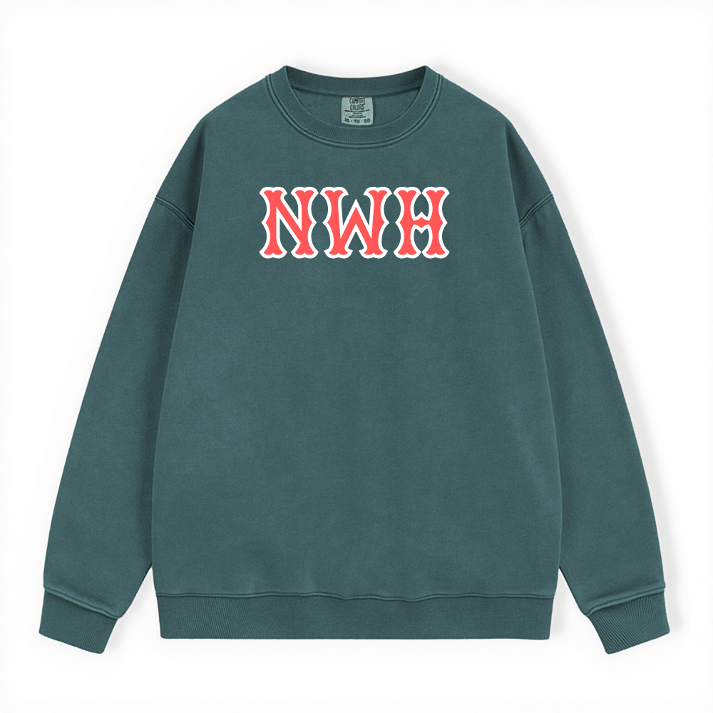 NWH SOX LETTERS CREWNECK