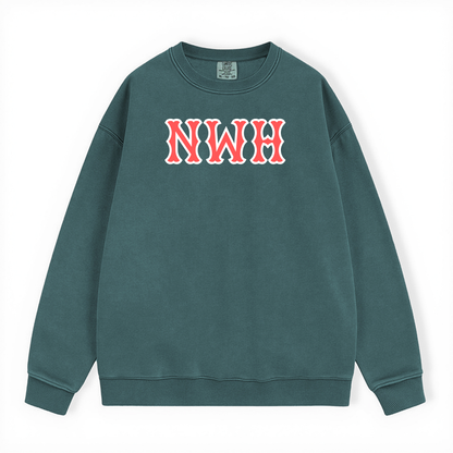 NWH SOX LETTERS CREWNECK