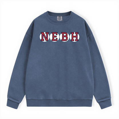 NEBH RETIRED SOX LETTERS CREWNECK