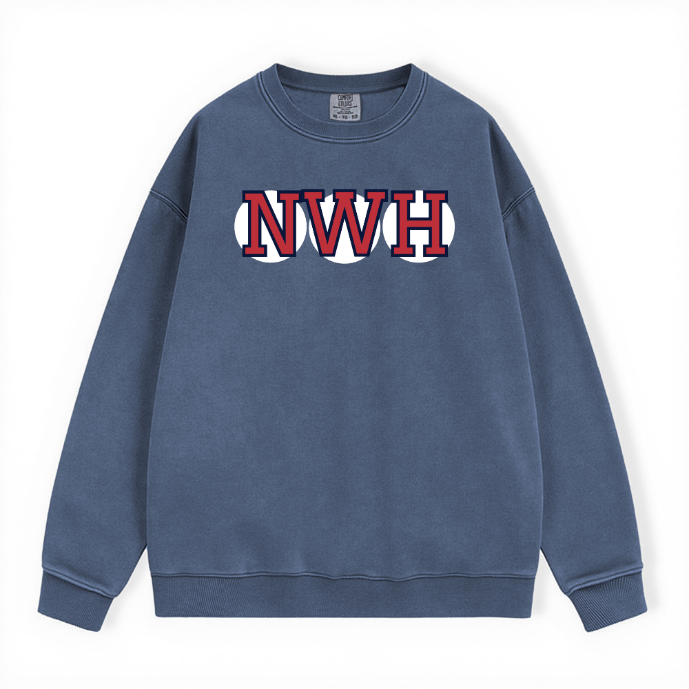 NWH RETIRED SOX LETTERS CREWNECK