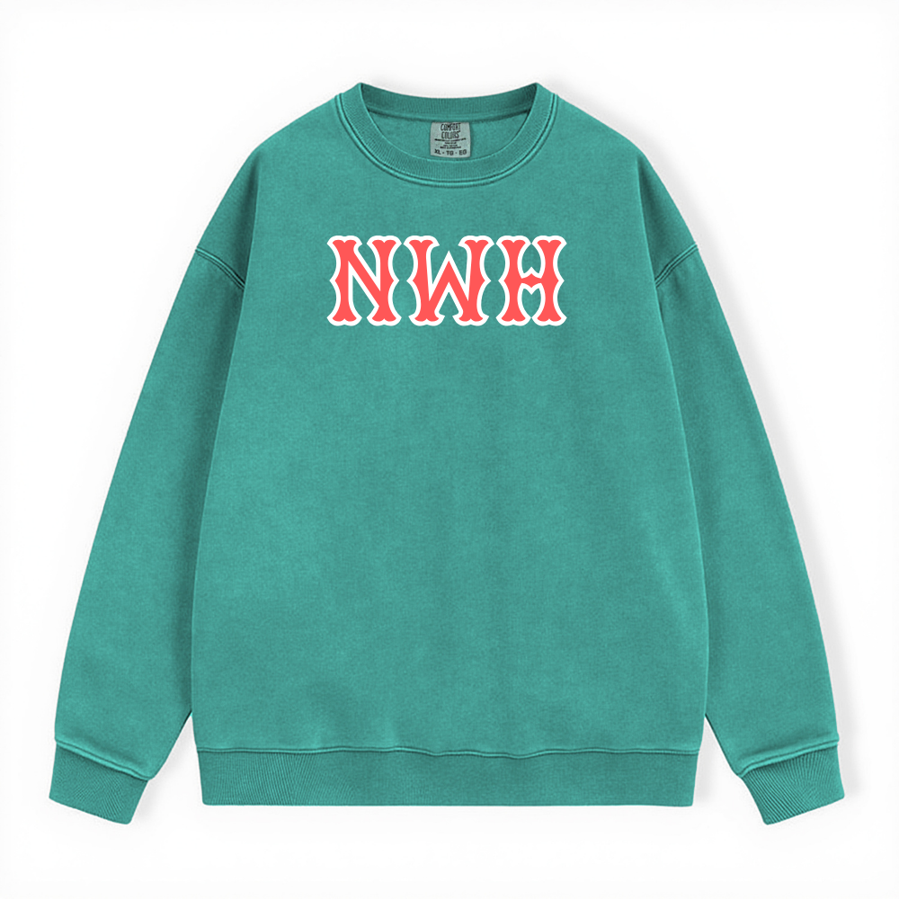 NWH SOX LETTERS CREWNECK