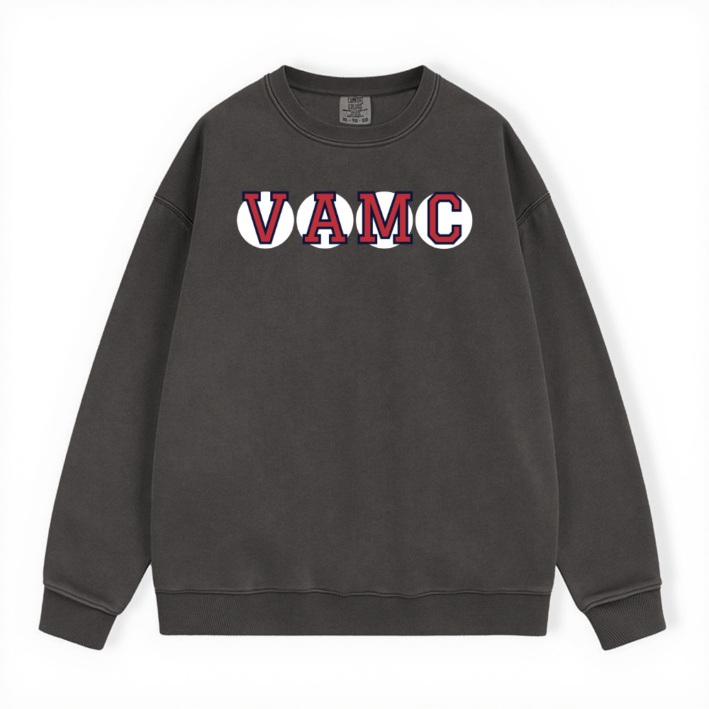 VAMC  RETIRED SOX LETTER CREWNECK