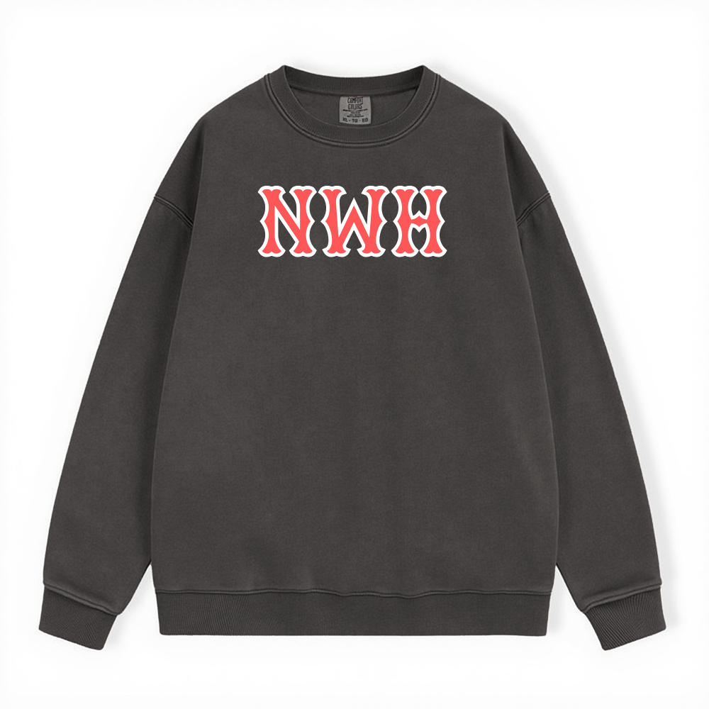 NWH SOX LETTERS CREWNECK