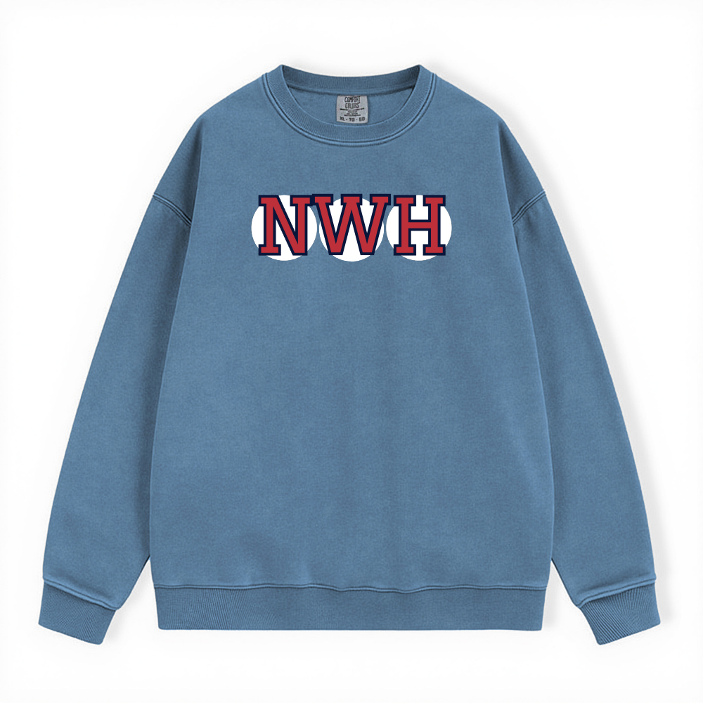 NWH RETIRED SOX LETTERS CREWNECK