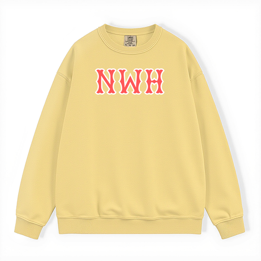 NWH SOX LETTERS CREWNECK