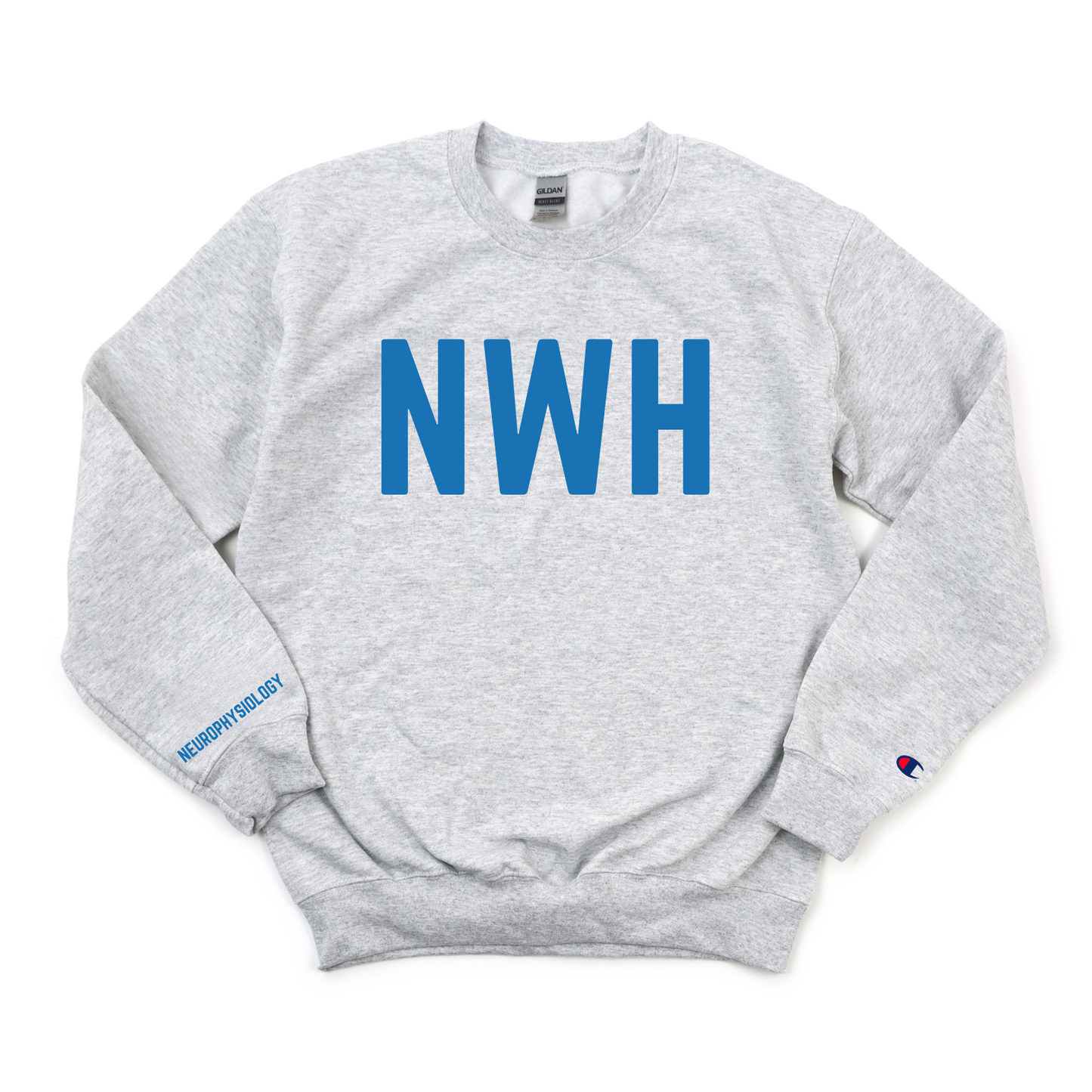 ROYAL BLUE NWH  EEG- NEUROPHYSIOLOGY CHAMPION CREWNECK