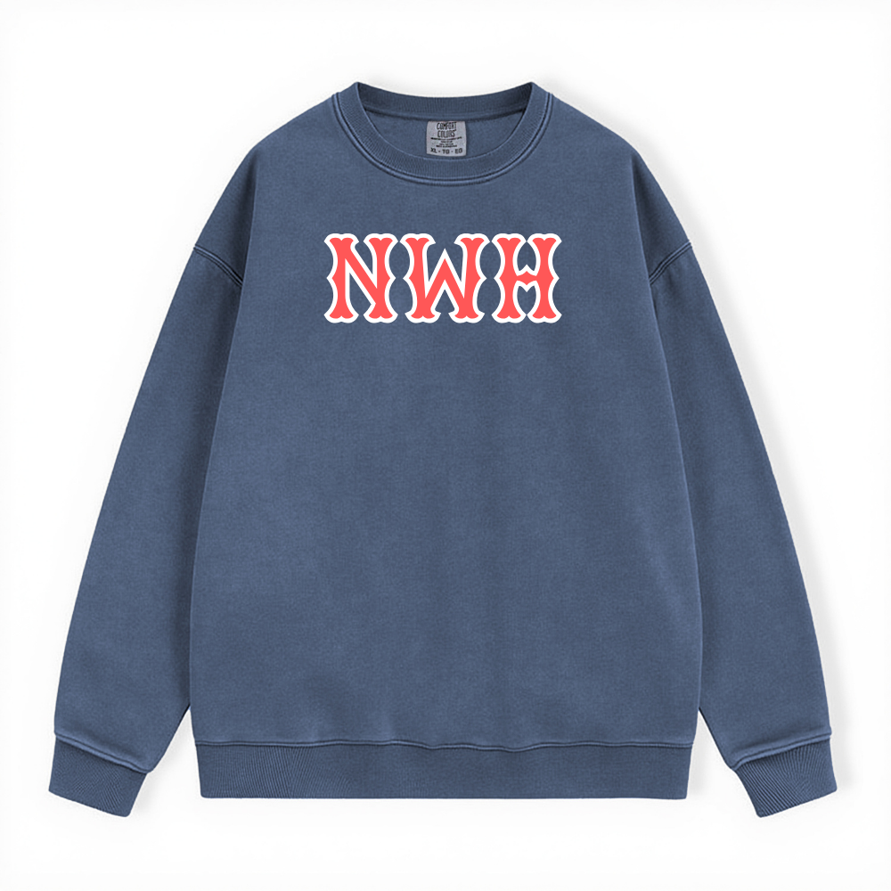 NWH SOX LETTERS CREWNECK