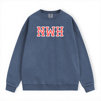 NWH SOX LETTERS CREWNECK