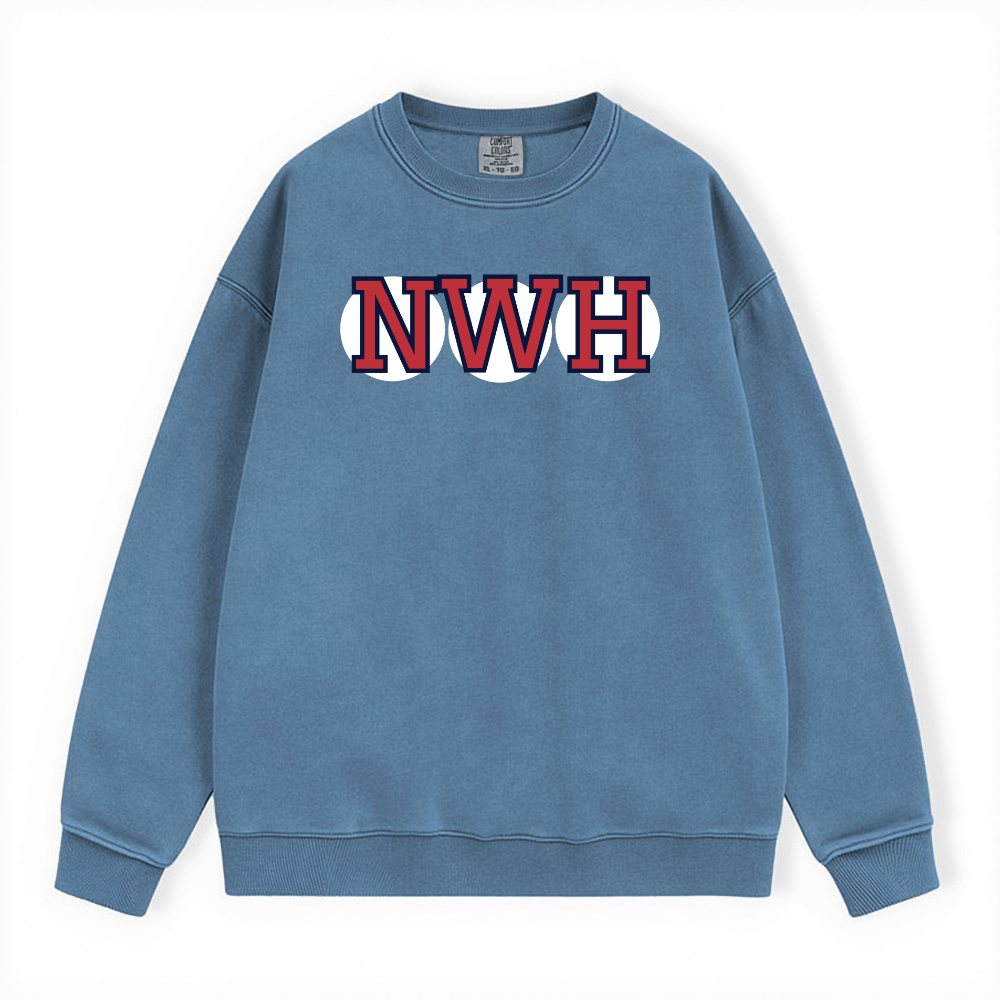 NWH RETIRED SOX LETTERS CREWNECK
