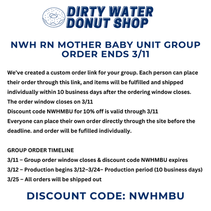 NWH RN MOTHER BABY UNIT COMFORT COLORS CREWNECK