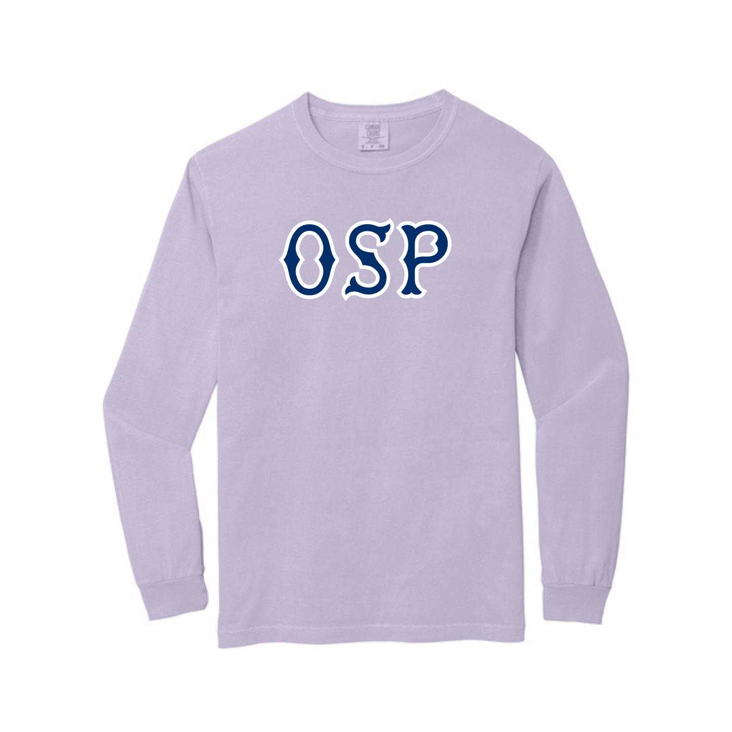 OSP NAVY SOX LETTERS LONG SLEEVE