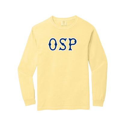 OSP NAVY SOX LETTERS LONG SLEEVE