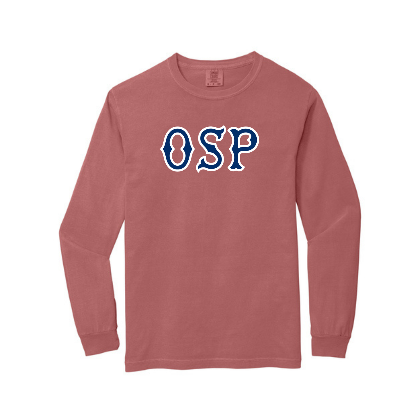 OSP NAVY SOX LETTERS LONG SLEEVE